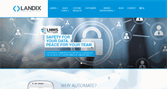 Desktop Screenshot of landix.com.br